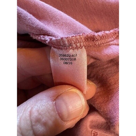 Victoria's Secret PINK Campus Logo Hoodie Tee T Shirt Pocket‎ Oversized MED EUC - Picture 6 of 12